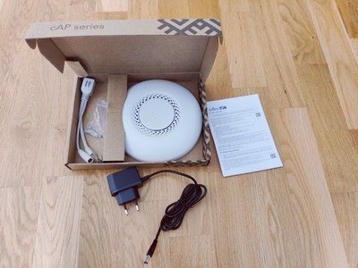 Mikrotik cAP (RBcAP2nD) Wireless Access Point - Excellent Condition - Tested
