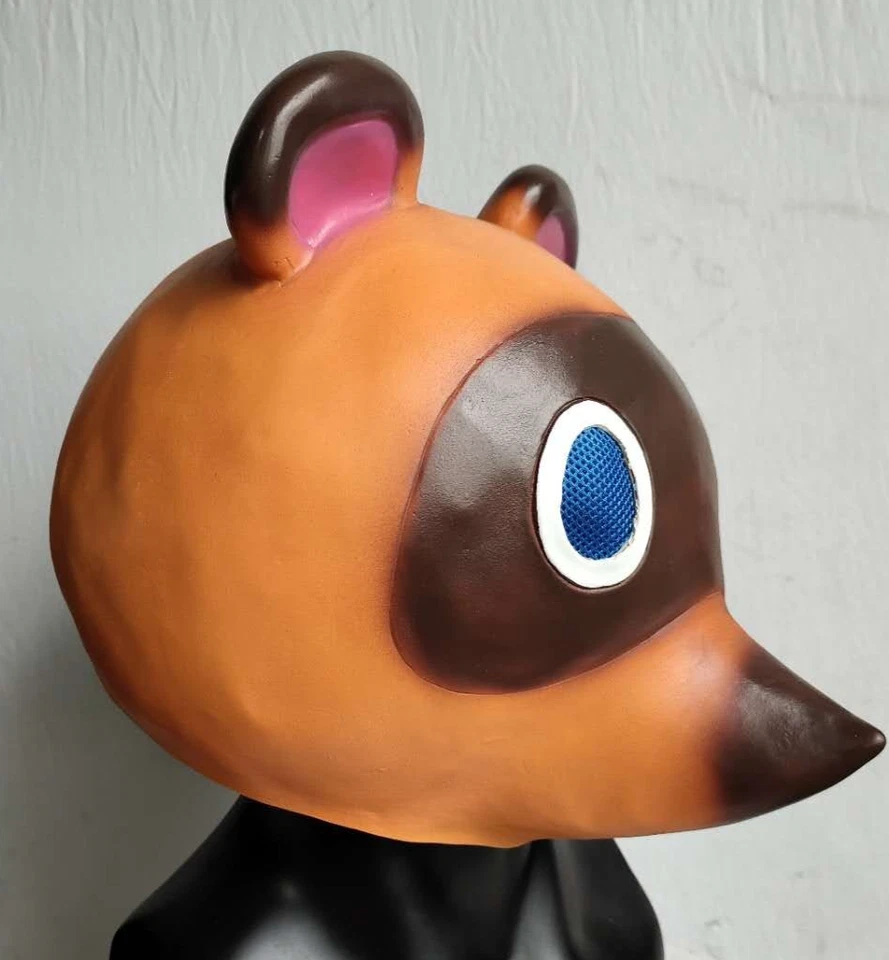 Animal Head Halloween Mask Latex Costume Full Headgear Cosplay Roleplay Props - Image 2 of 4