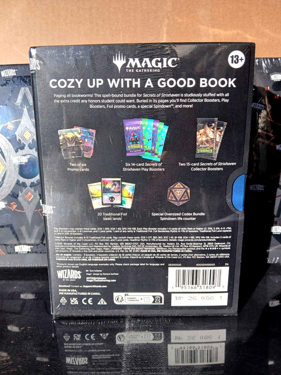 Magic: The Gathering CODEX BUNDLE Secrets of Strixhaven (N-Mint