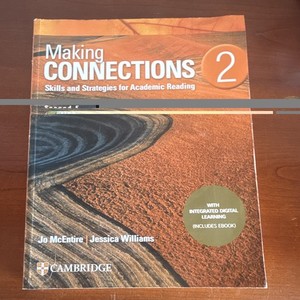 Cambridge Making Connections 2 Academic Reading + eBook Study Guide McEntire