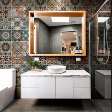 - Stickers Tiles Kitchen Bathroom Tiles Stickers PVC Waterproof Anti-Frost