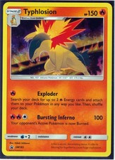2019 Pokemon TYPHLOSION SM185 BLACK STAR RARE PROMO- HOLO -NM/LP (Excellent) T4 on eBay