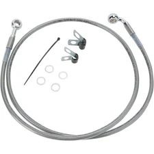 +10" Brake Line - Front - Stainless Steel - FXDWG 93-05 1741-2661