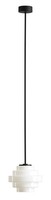 HäNgelampe Esstisch Glas Weiß Wohnzimmer KüChe G9 Ø14 Cm Pendelleuchte Esszimmer