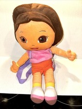 Vintage 19 Inch Dora the Explorer with Backpack Plush Backpack new with tags