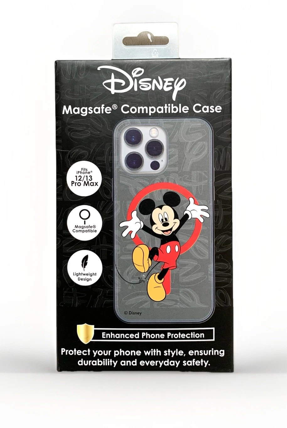 NEW Disney Mickey Mouse iPhone 12/13 Pro Max Lightweight Case MagSafe Compatible