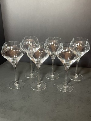 Chef & Sommelier 8.25  Chardonnay Crystal  Wine Glasses France Set Of 6 12oz