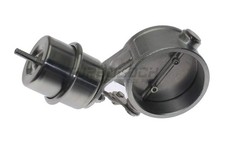 Abgasklappe Ø 60mm - Edelstahl - Unterdruckgesteuert - geschlossen