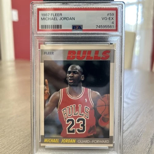 1987-88 Fleer Michael Jordan #59 PSA 4