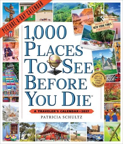 Rackhams 1,000 Places To See Before You Die Deluxe Calendar 2027, Deluxe Calendars, Month To View, Travel, Gift - Image 4