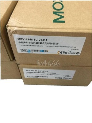 ONE MOXA TCF-142-M-SC Optical Fiber Media Converter NEW #nm