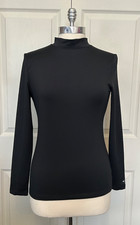 Champion Long Sleeve Duo Dry Power Core Mock Neck Large Base Layer NWT Black