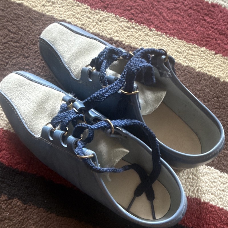 Dexter Women's Blue Lace-Up Bowling Shoes, US 7.5 Medium (B, M)