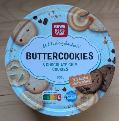 Keks Dose ohne Inhalt, ideal zur Aufbewahrung von Plätzchen, Oder Sonstigem
