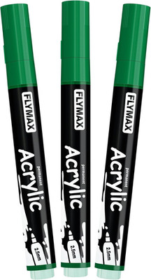 Grün Marker Stifte 2,5mm   Permanent Marker Grün Acrylic Wasserbasis Wasserfest