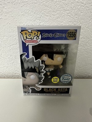 Funko Pop! Black Clover Asta #1556, leuchtet im Dunkeln Top Zustand!
