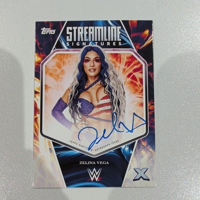2025 Topps Exalted WWE - Streamline Signatures STS-ZVA Zelina Vega