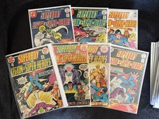 Superboy Starring the Legion of Super Heroes DC Comics 1973 Lot Of 7 Incl. Keys