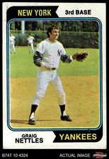 1974 Topps #251 Graig Nettles Yankees 4 - VG/EX