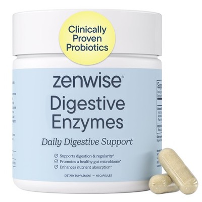 Digestive Enzymes with Bromelain & Papaya  Multi Enzymes Digestion Supplement...
