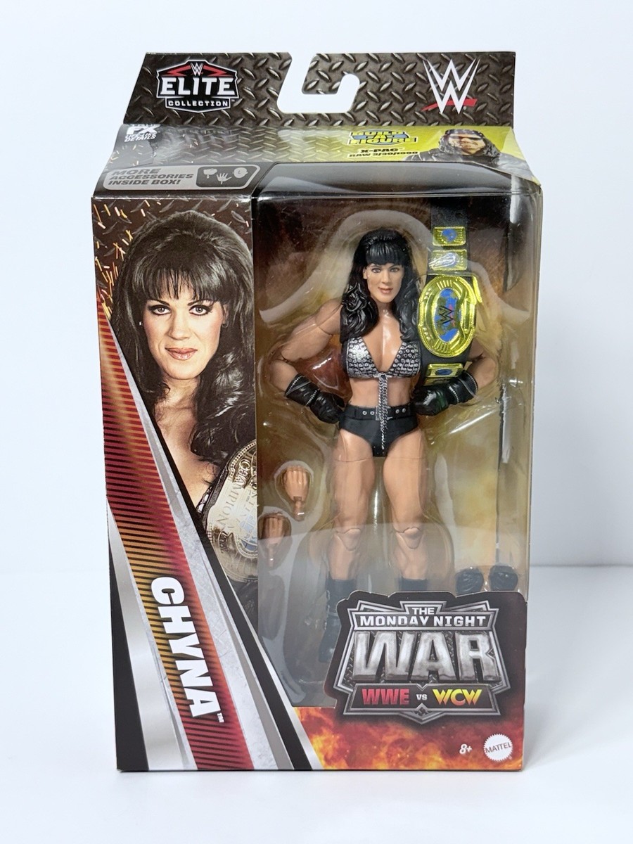 WWE Chyna met intercontinentale riem Mattel Elite-collectie