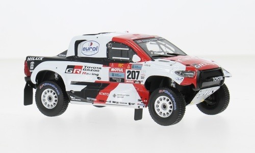 IXO IXORAM987A.22 - 1/43 - Toyota GR DKR Hilux Evo T1+, Rally Dakar, 2022, #207