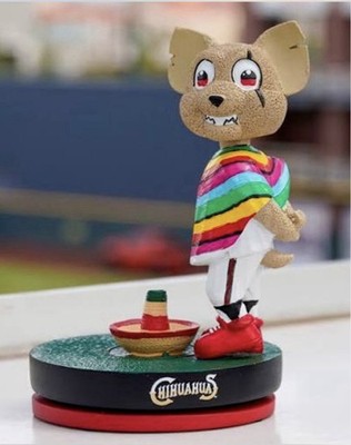El Paso Chihuahuas Chico Hat Dance Bobblehead Collectible Figure