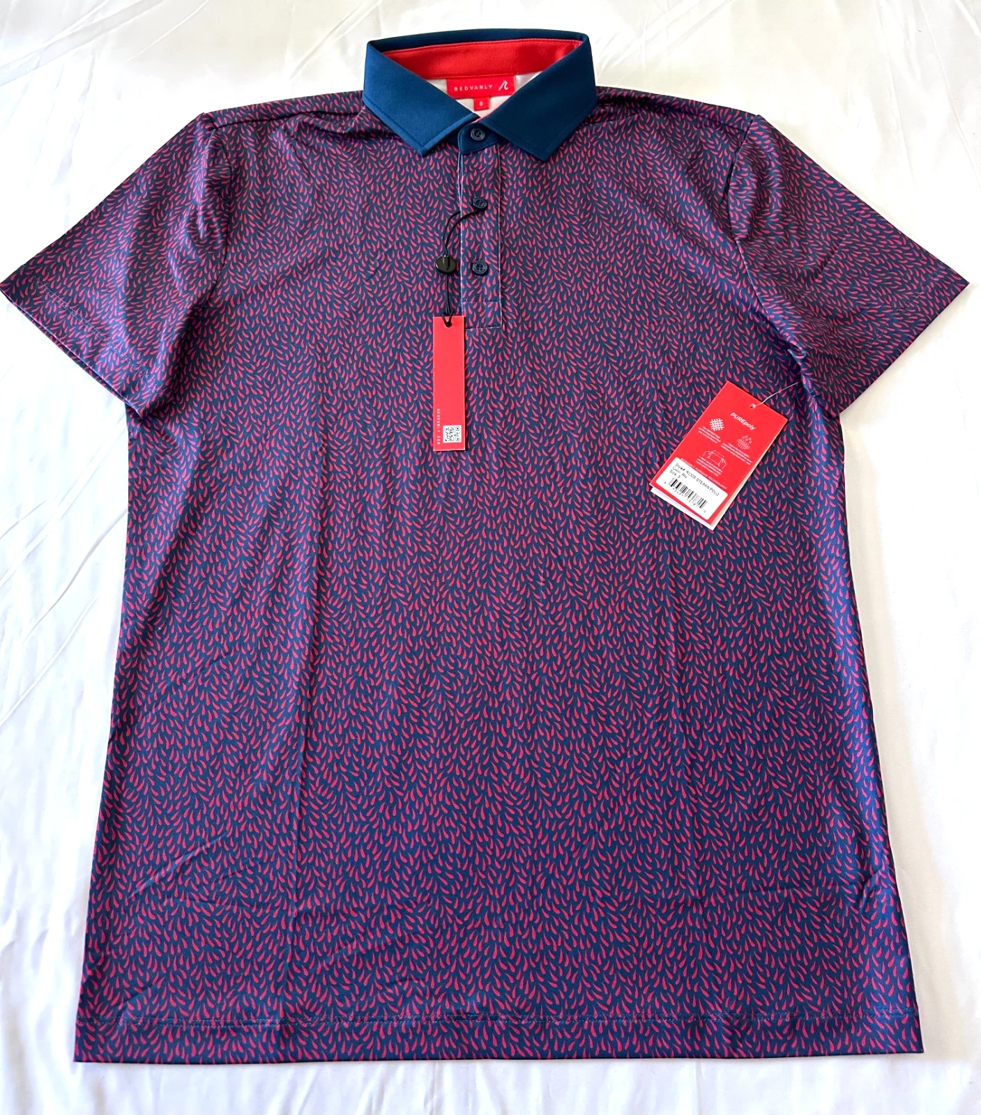 Redvanly Stearn Polo Color Rio Size Small New With Tag