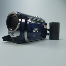 JVC Everio GZ-MG630AEK Handheld HDD Camcorder Blue Tested