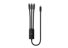 Futurizta Tech  Hydra 3  in  1 Triple USB  C 100 W PD Fast  Charge Multi Cable...