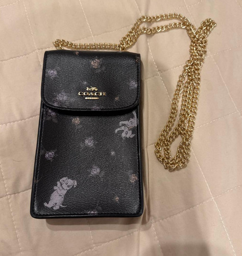 COACH x Disney 101 Dalmatians smartphon Shoulder Bag Leatjer JP FS