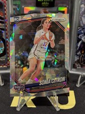 2025 Panini Prizm WNBA - Sonia Citron #122 Ice Prizm (RC) Washington Mystics