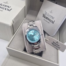 Vivienne Westwood VV292TQSL Fenchurch Ladies 28mm Watch With Box, Manual, Tags!