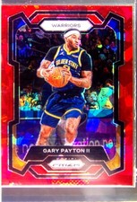 2023-24 Prizm Gary Payton II Prizms Red Ice #242 Warriors