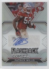 2020 Panini Prizm Flashback Auto 31/60 Patrick Willis #5 Auto HOF 13m8