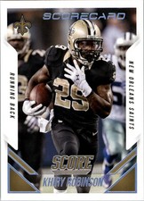 2015 Score Scorecard #59 Khiry Robinson - FB