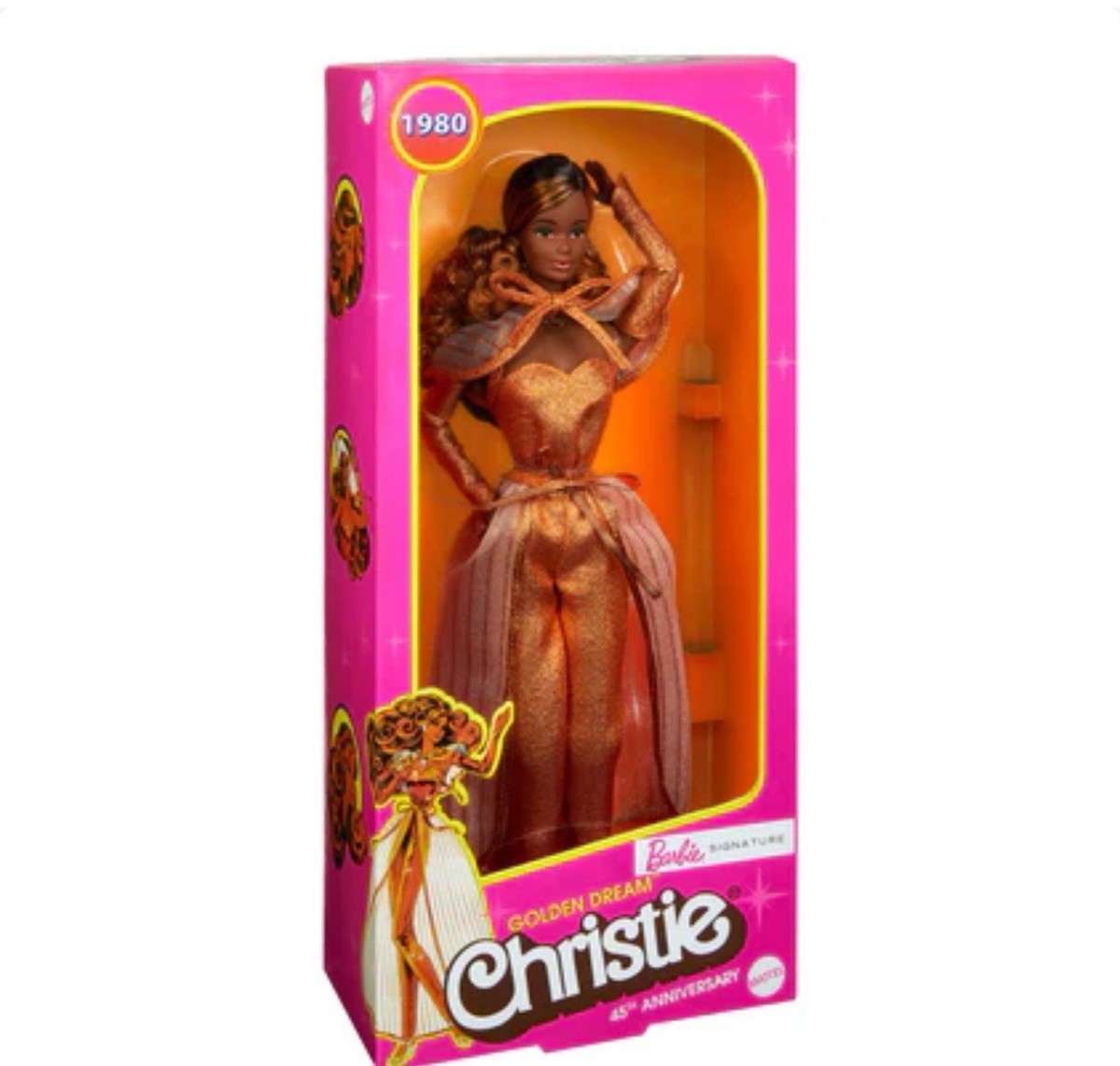 2025 Mattel Barbie Signature GOLDEN DREAM CHRISTIE Doll JBJ50 New