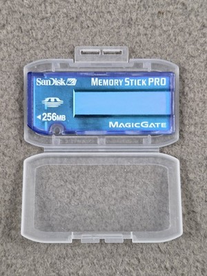 SanDisk Memory Stick Pro Magic Gate 256MB SDMSV-256 Genuine Camera Memory Card