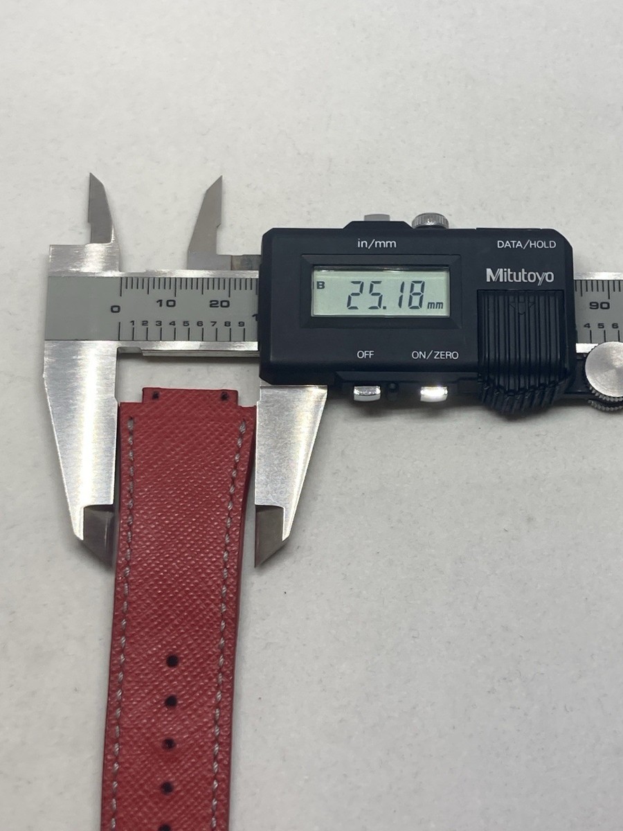 Hublot Big Bang 44mm 25mm x 22mm Red Leather Watch Strap Band Deployant Clasp View 5
