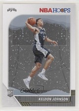 2019-20 Panini NBA Hoops Winter Keldon Johnson #224 2l4