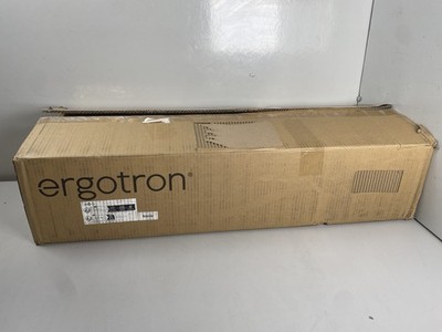 Ergotron MXV Articulating Dual Monitor Arm VESA Desk Mount - Polished Aluminum