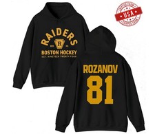Ilya Rozanov 81-Boston Raiders Hoodie, Hudson Williams Connor Storrie Hoodie