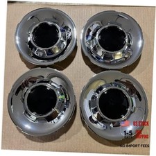 4 Pcs Chrome Wheel Center Hub Caps 19431543/9597347 Compatible with Chevy
