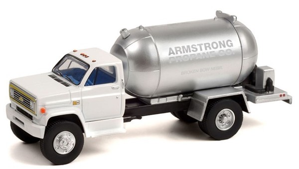 Greenlight - Chevrolet C-60 4X2 Gastank Sd Trucks In Blisterverpackung - 1/64...-image