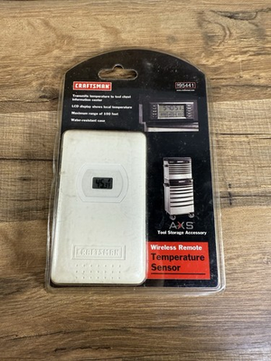 #ad Craftsman 95441 Tool Chest Wireless Remote Temperature Sensor $14.95