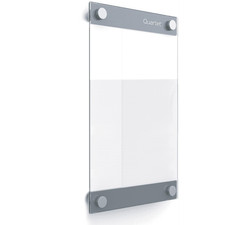 Quartet Glass Whiteboard Magnetic Dry Erase Board 11 X 17 Customizable