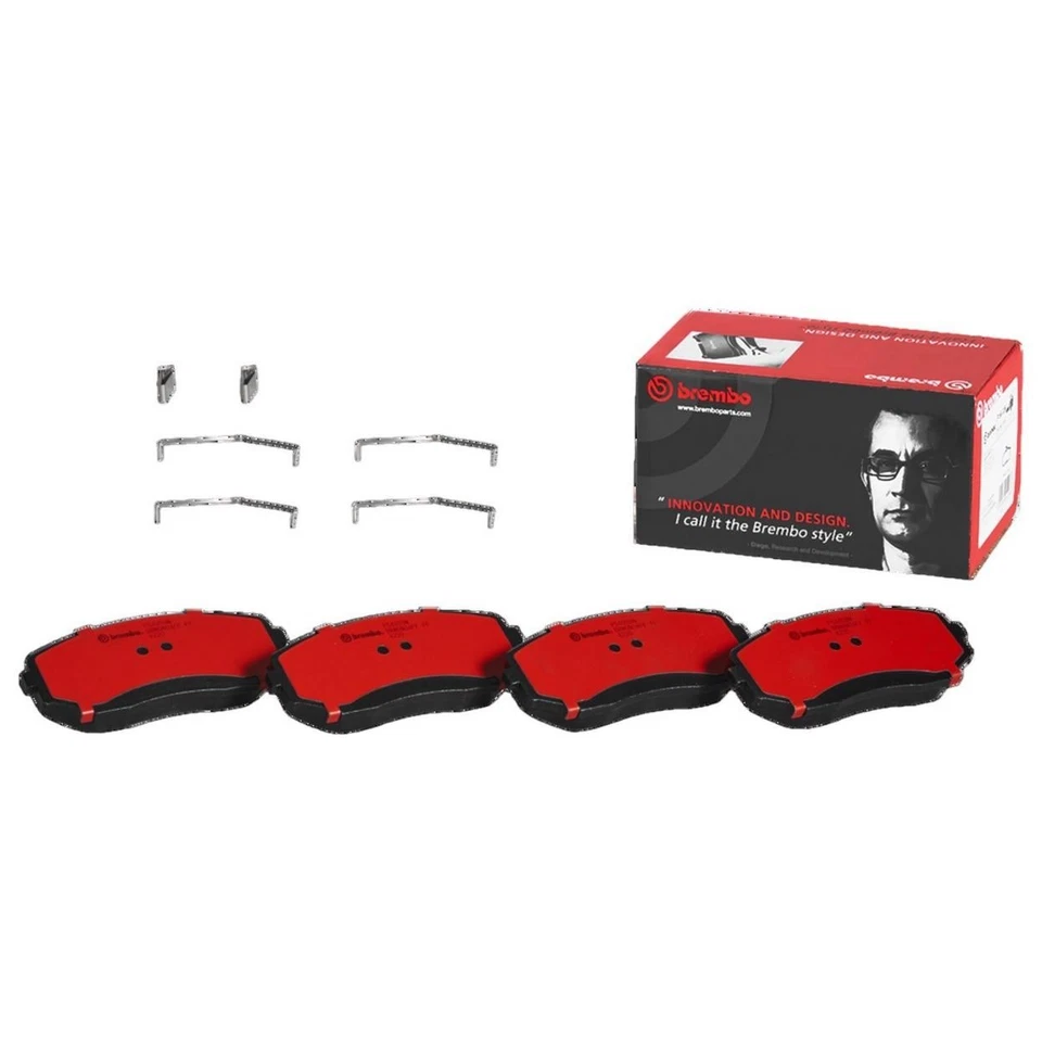 Front Disc Brake Pad Set for 2011-2012 Mazda CX-7 - Imagem 2 de 2