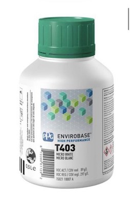 PPG T403/HL MICRO WHITE - ENVIROBASE HIGH PERFORMANCE 0.5 LITER - FREE SHIPPING