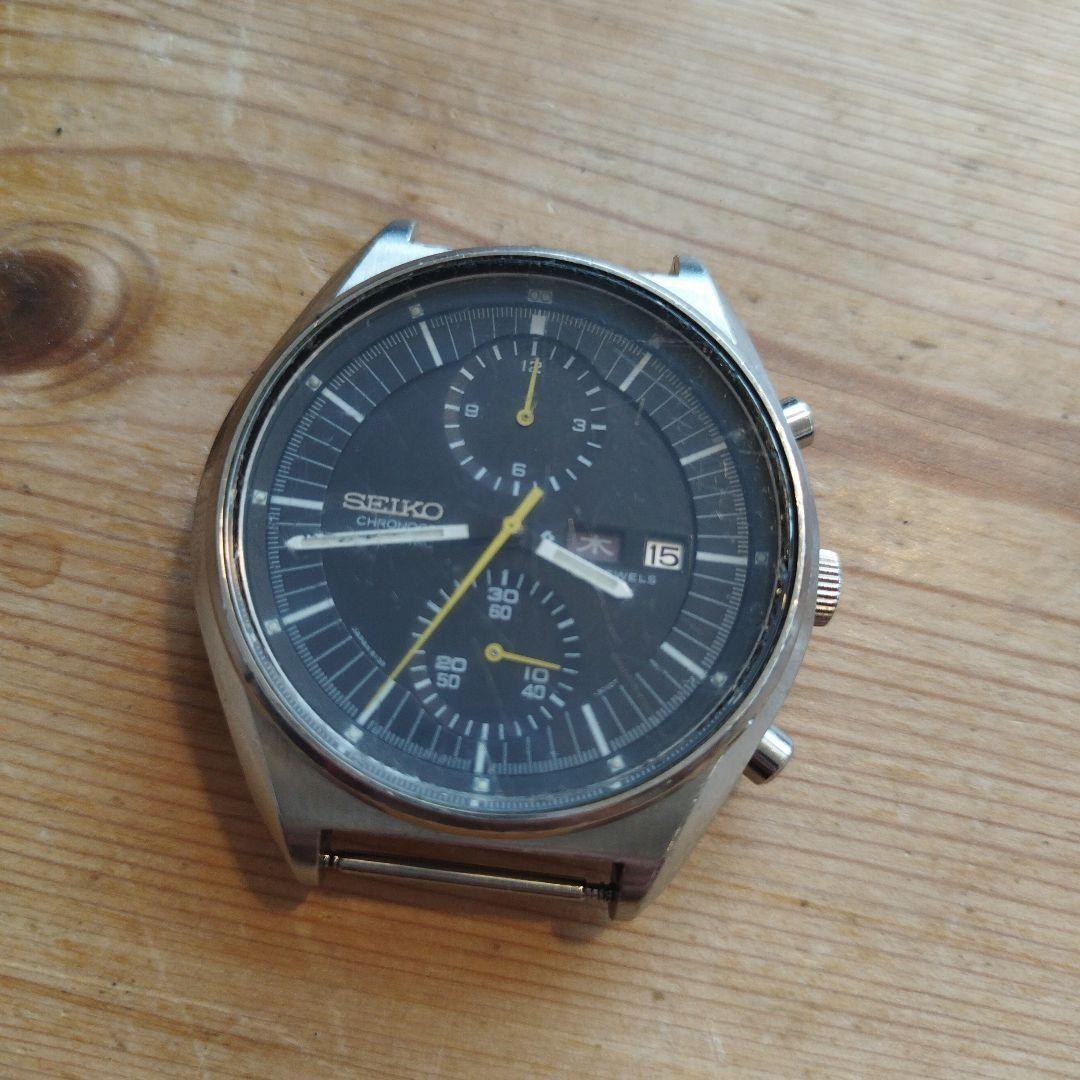 Used Automatic 6138-3000 Chronograph Watch 37mm Seiko Men's - vintagewatches.pk