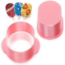Oval Cake Pop Molds Cake Pop Cutter and Pusher Press Baking Mold for Home Baking